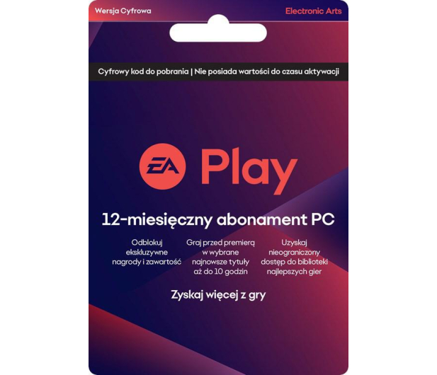 EA Play 12 Months - 1124244 - zdjęcie